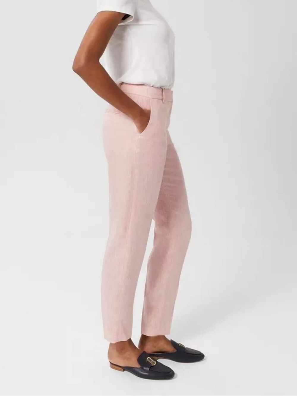 Zara Light Pink Skinny Pants